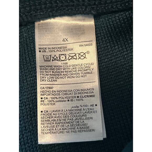 NWT Old Navy Plus Green Joggers Fleece Drawstring Size 4X - Picture 4 of 6